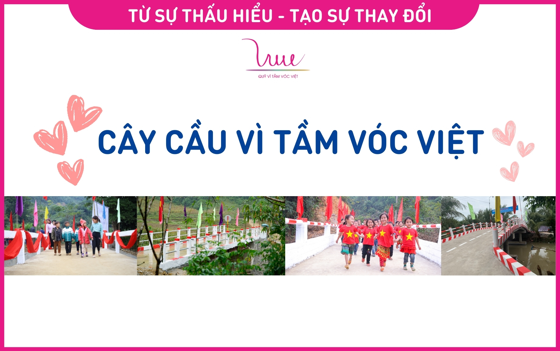 Những nhịp cầu nối yêu thương